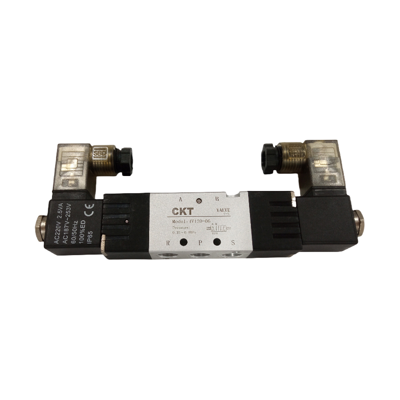 Katup Solenoid 5 Arah yang Dioperasikan Pilot Seri 4V