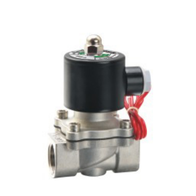 Katup Solenoid Stainless Steel 2 Posisi Seri 2S 2 Posisi