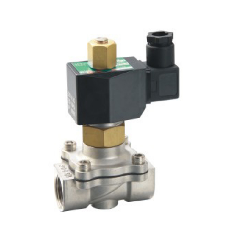 Katup Solenoid Stainless Steel 2 Posisi Seri 2S 2 Posisi
