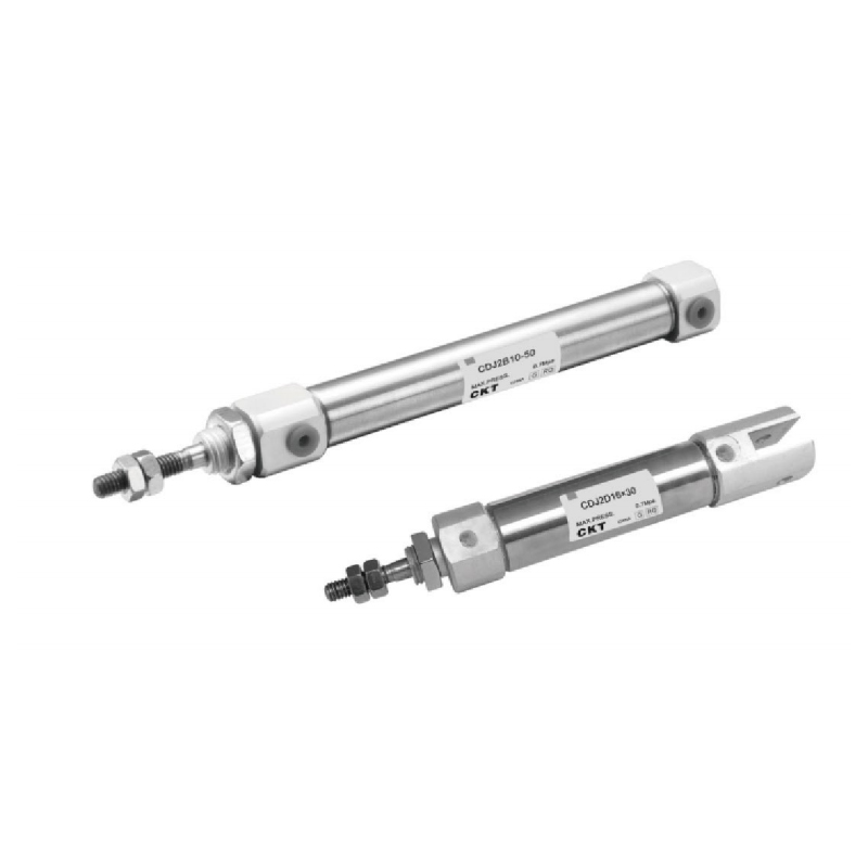 Silinder Mini Stainless Steel Seri CJ2 (Aksi Ganda)