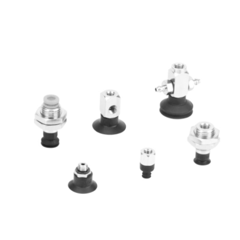 Cangkir Vakum Pendek Seri ZP Dengan Adaptor & Braket Penyangga (Ø1.5~Ø16)