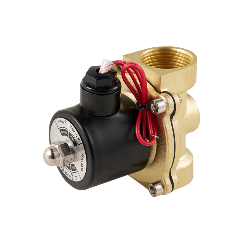 Katup Solenoid Tembaga 2 Arah Seri 2 Posisi 2W