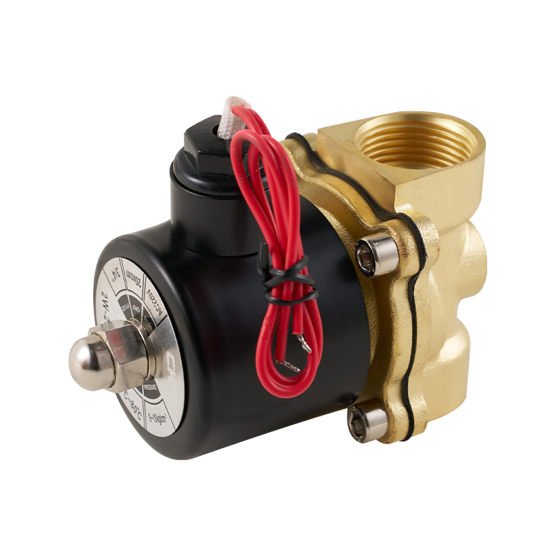 Katup Solenoid Tembaga 2 Arah Seri 2 Posisi 2W
