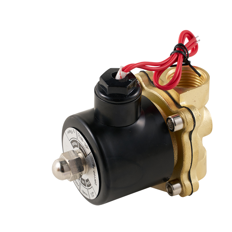 Katup Solenoid Tembaga 2 Arah Seri 2 Posisi 2W