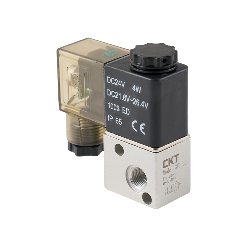 Katup Solenoid 3 Arah Bertindak Langsung Seri 3V1