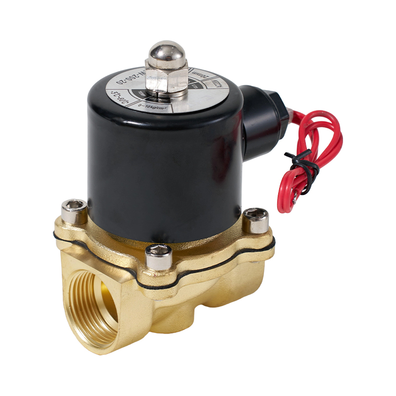 Katup Solenoid Tembaga 2 Arah Seri 2 Posisi 2W